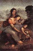 LEONARDO da Vinci The Virgin and Child with St Anne oil painting reproduction